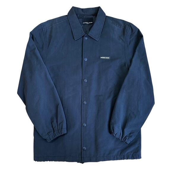 M Number Nine Arc Nylon Coach Jacket - Picture 3 of 5